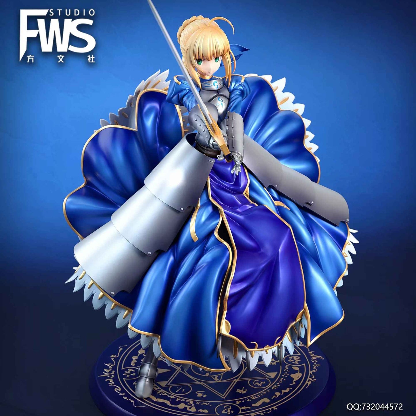 Fate/stay night FWS Studio Saber Artoria Pendragon Resin Statue
