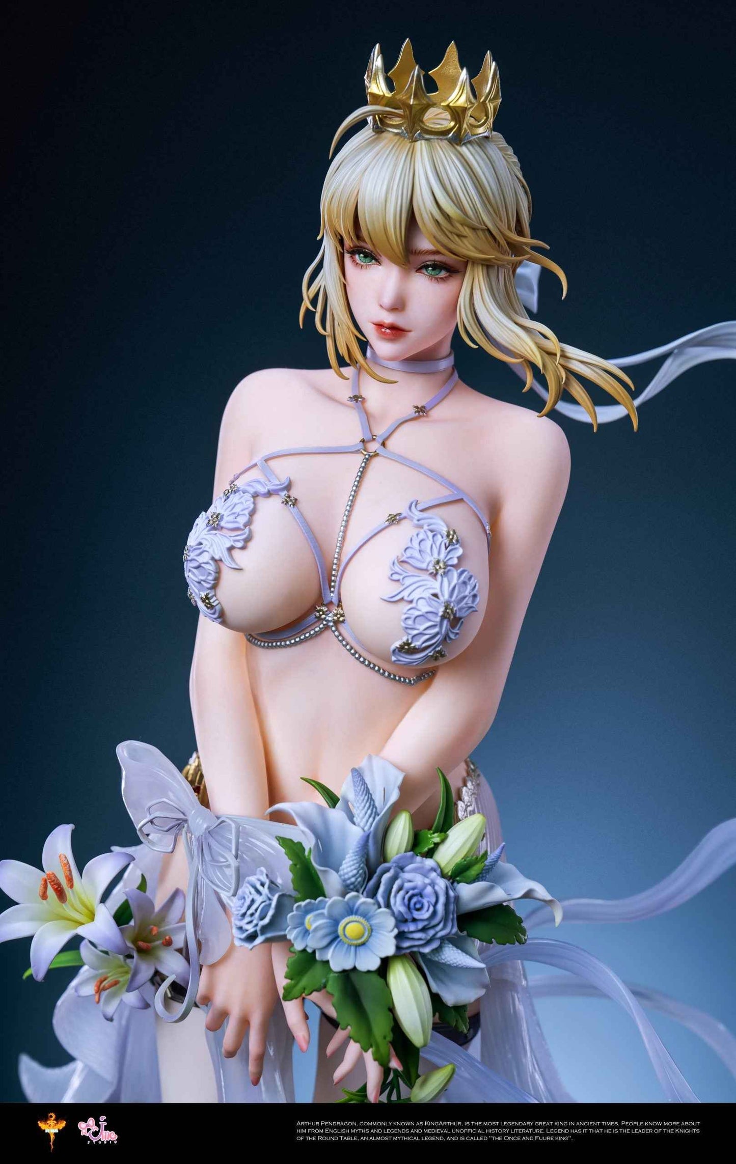 Fate/stay night ~ DT Studio ~ Saber Artoria Pendragon Wedding Dress ~ Resin Statue - Santoryu Resins Collectors