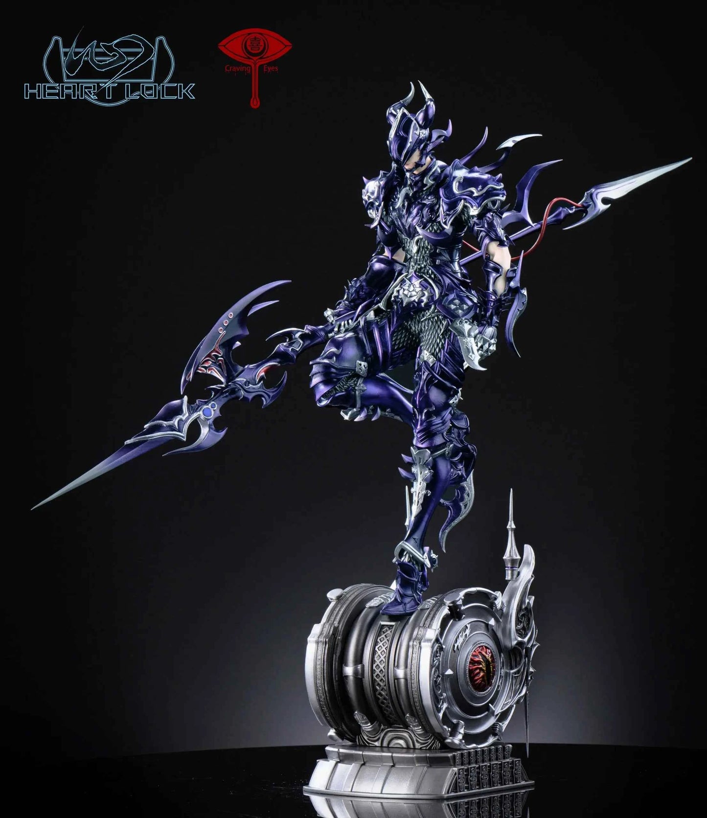 Final Fantasy Craving Eyes & Heart Lock Studio Azure Dragoon Estinien Resin Statue