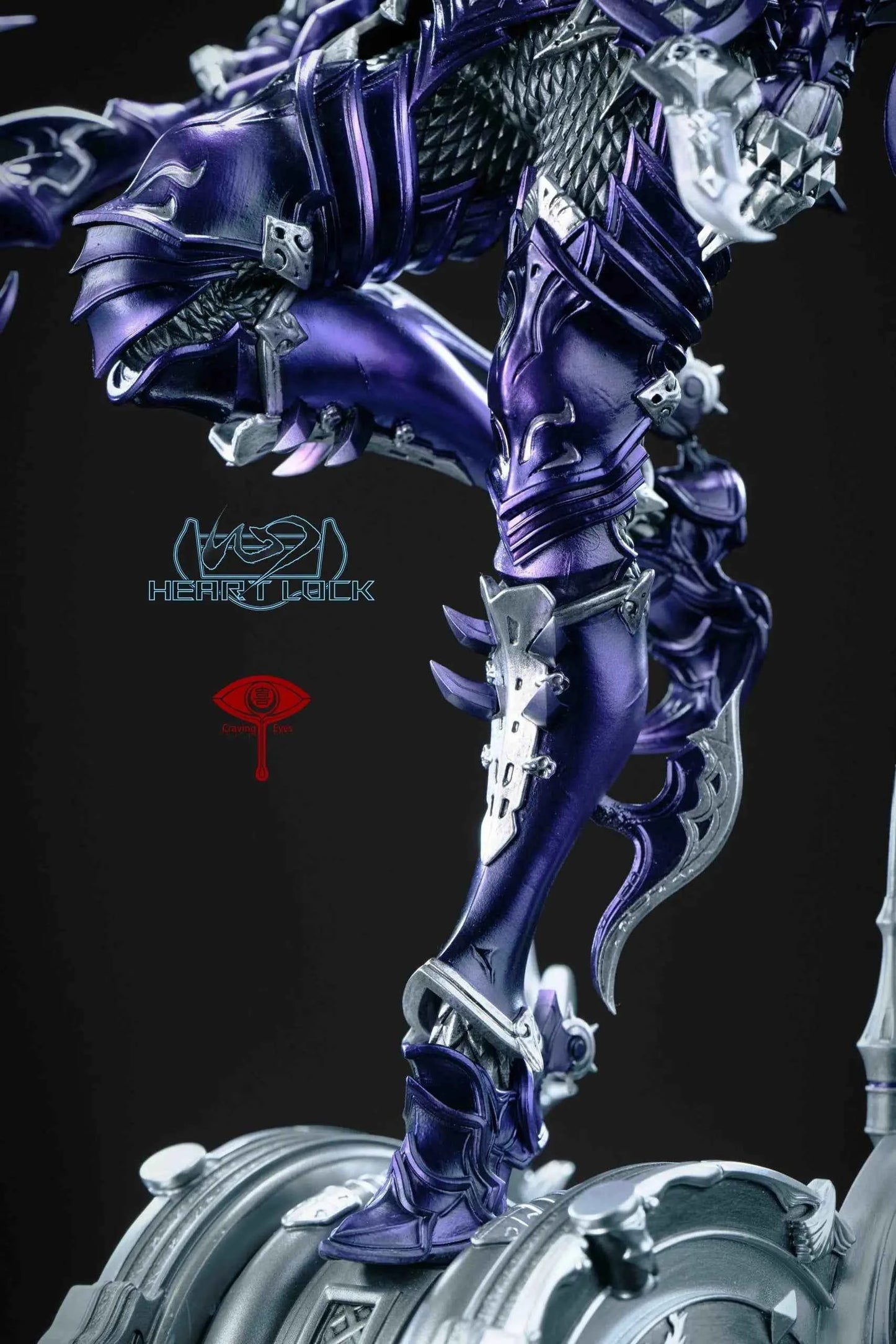 Final Fantasy Craving Eyes & Heart Lock Studio Azure Dragoon Estinien Resin Statue