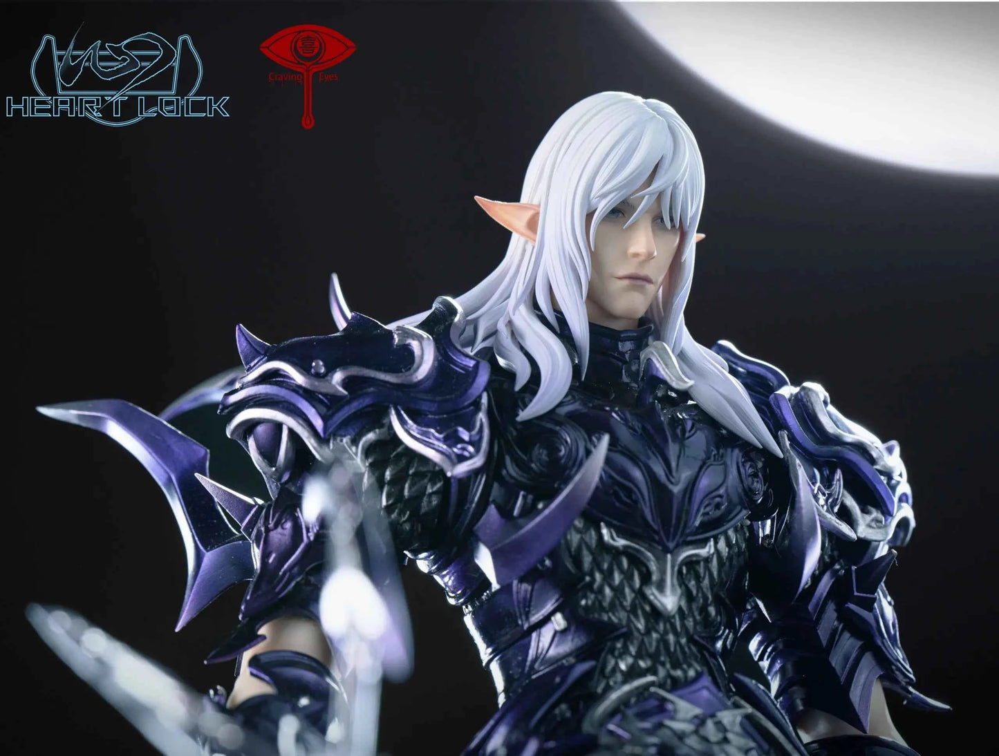 Final Fantasy Craving Eyes & Heart Lock Studio Azure Dragoon Estinien Resin Statue