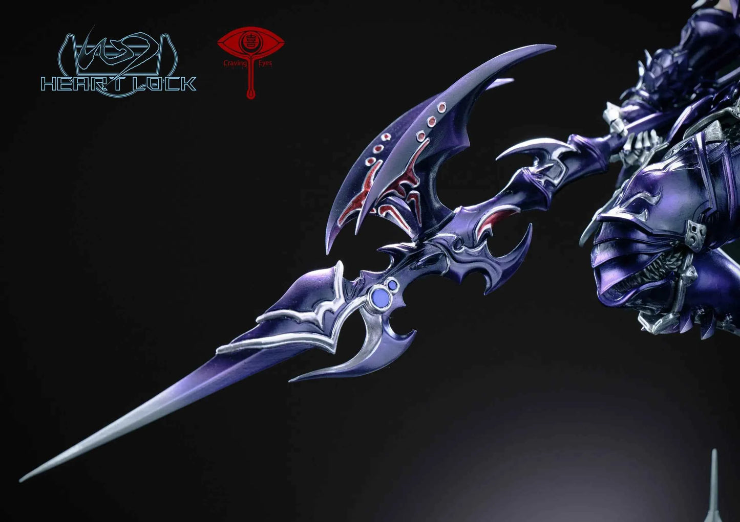 Final Fantasy Craving Eyes & Heart Lock Studio Azure Dragoon Estinien Resin Statue