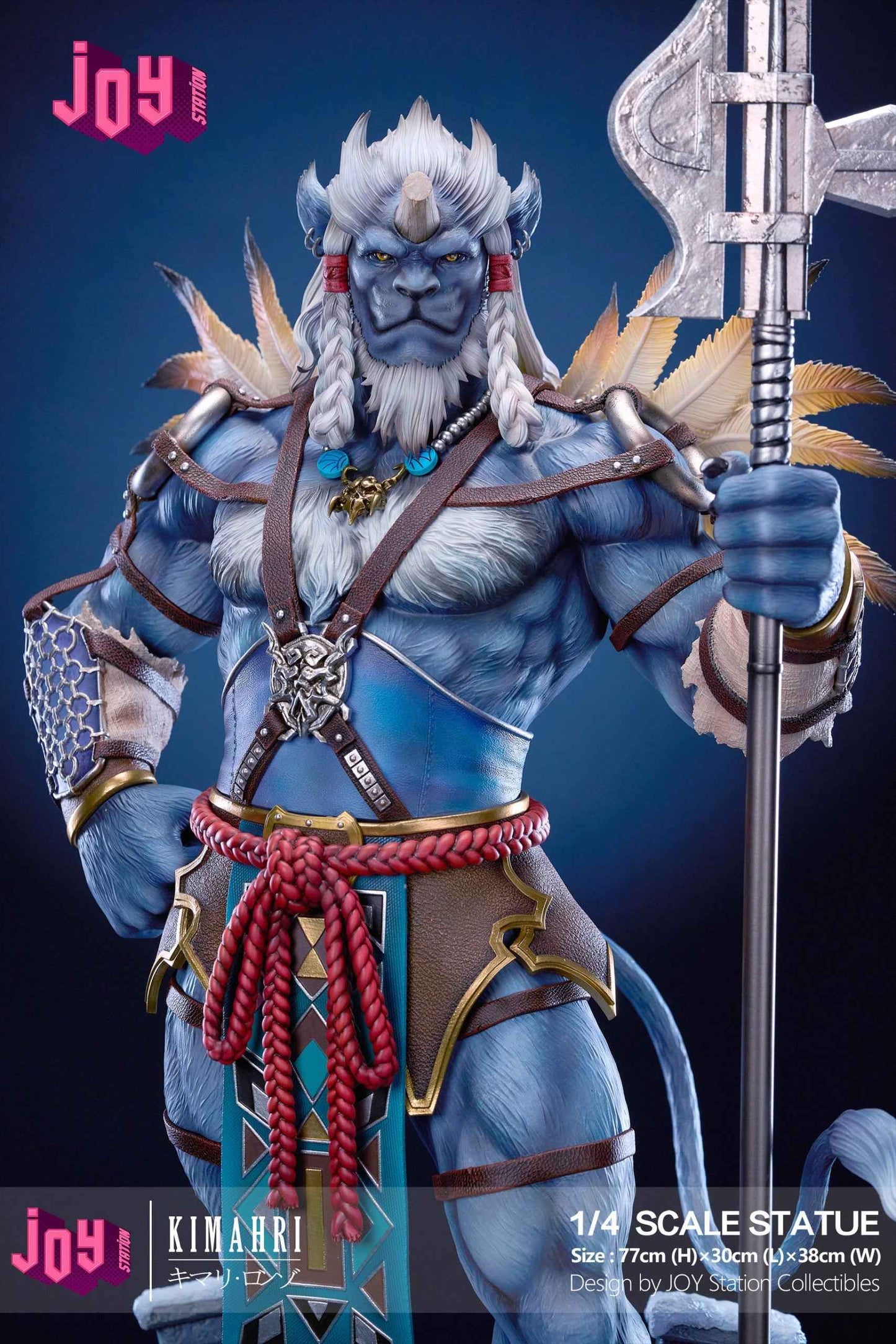 Final Fantasy Joy Station Studio FFX Kimahri Resin Statue
