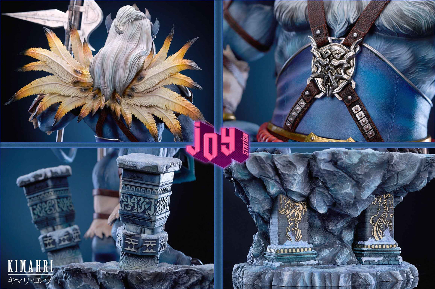 Final Fantasy Joy Station Studio FFX Kimahri Resin Statue