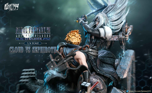 Final Fantasy ~ Dragon x Fantasy Studio ~ Sephiroth Vs Cloud Strife ~ Resin Statue - Santoryu Resins Collectors