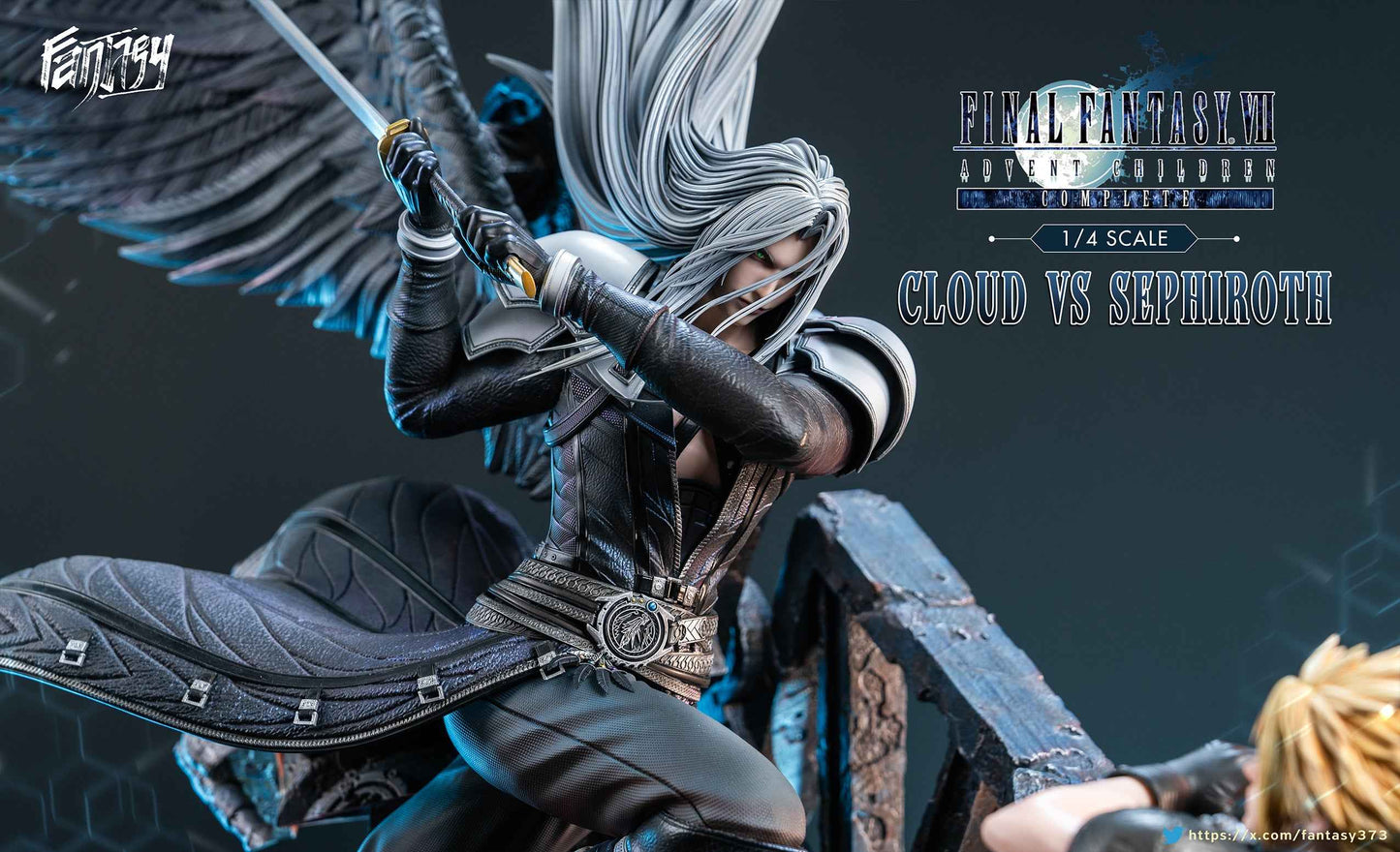 Final Fantasy ~ Dragon x Fantasy Studio ~ Sephiroth Vs Cloud Strife ~ Resin Statue - Santoryu Resins Collectors