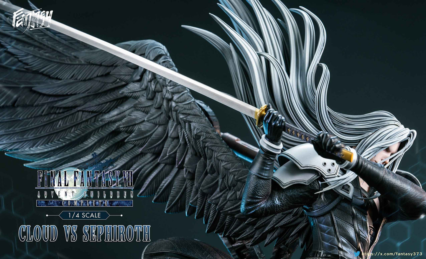 Final Fantasy ~ Dragon x Fantasy Studio ~ Sephiroth Vs Cloud Strife ~ Resin Statue - Santoryu Resins Collectors