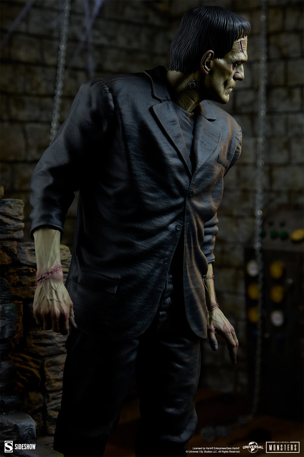 Frankenstein Sideshow Collectibles Frankenstein Universal Monsters 300899 3008993 Licensed Resin Statue