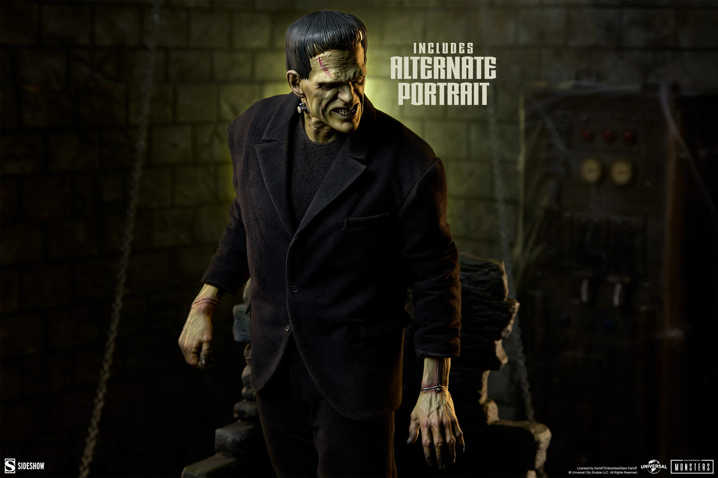 Frankenstein Sideshow Collectibles Frankenstein Universal Monsters 300899 3008993 Licensed Resin Statue