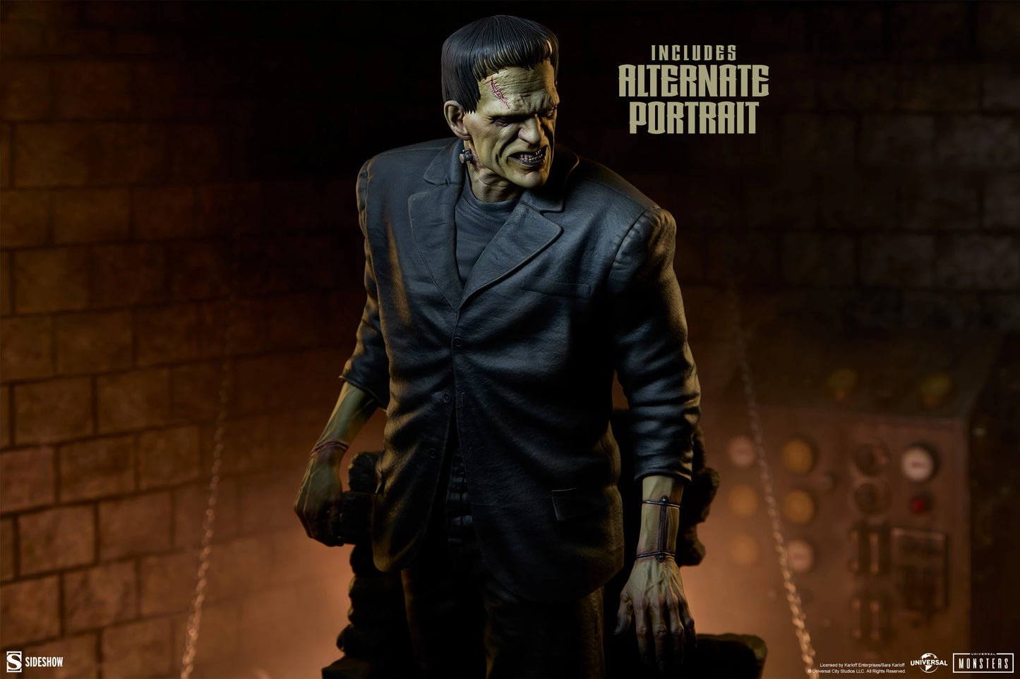 Frankenstein Sideshow Collectibles Frankenstein Universal Monsters 300899 3008993 Licensed Resin Statue