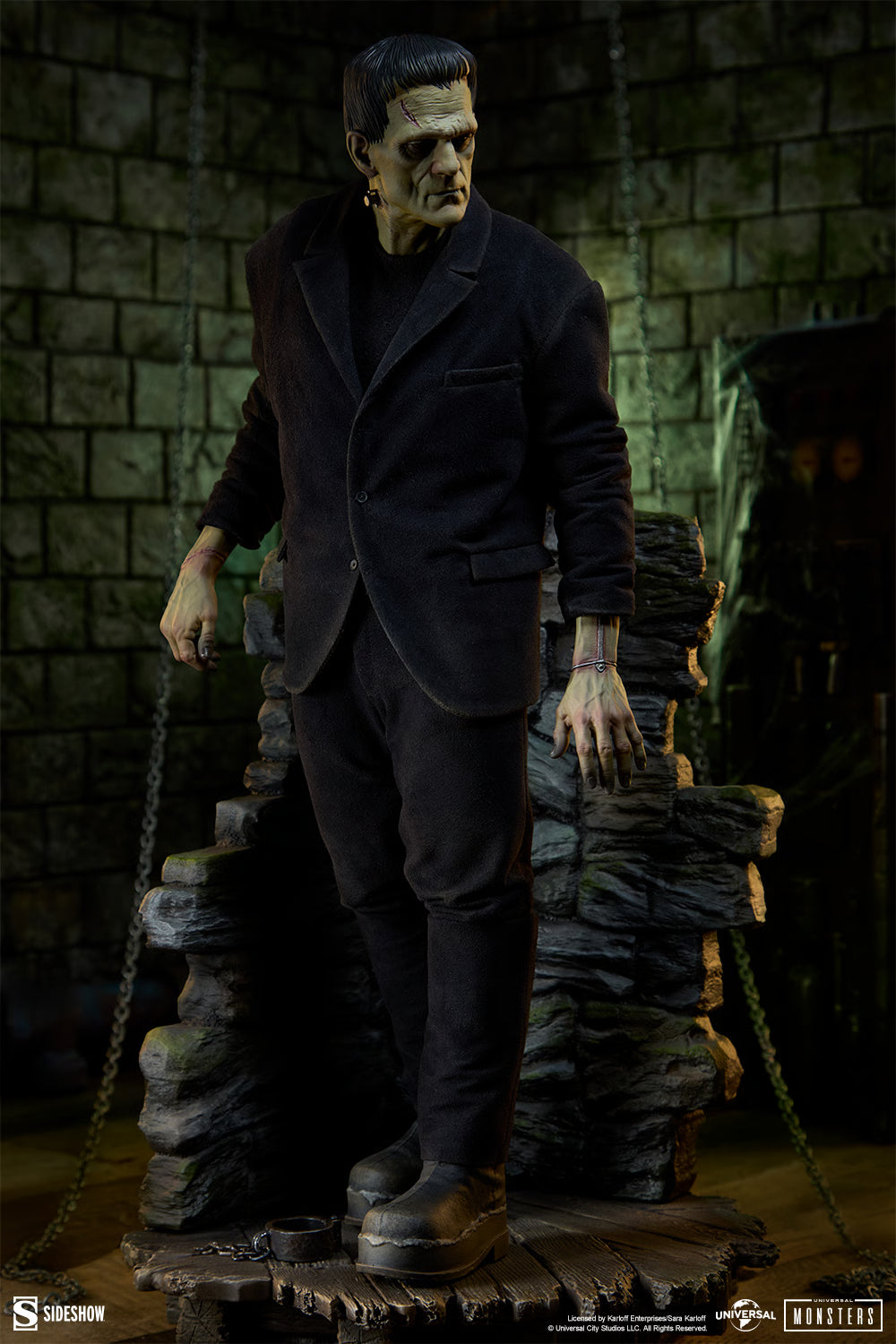 Frankenstein Sideshow Collectibles Frankenstein Universal Monsters 300899 3008993 Licensed Resin Statue