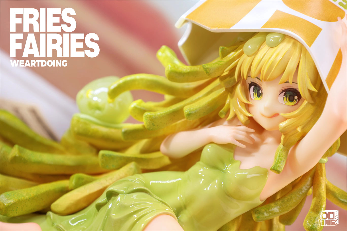 Fries Fairies WeArtDoing Original Tomato & Wasabi Seaweed Designer Licensed Resin Statue Statue