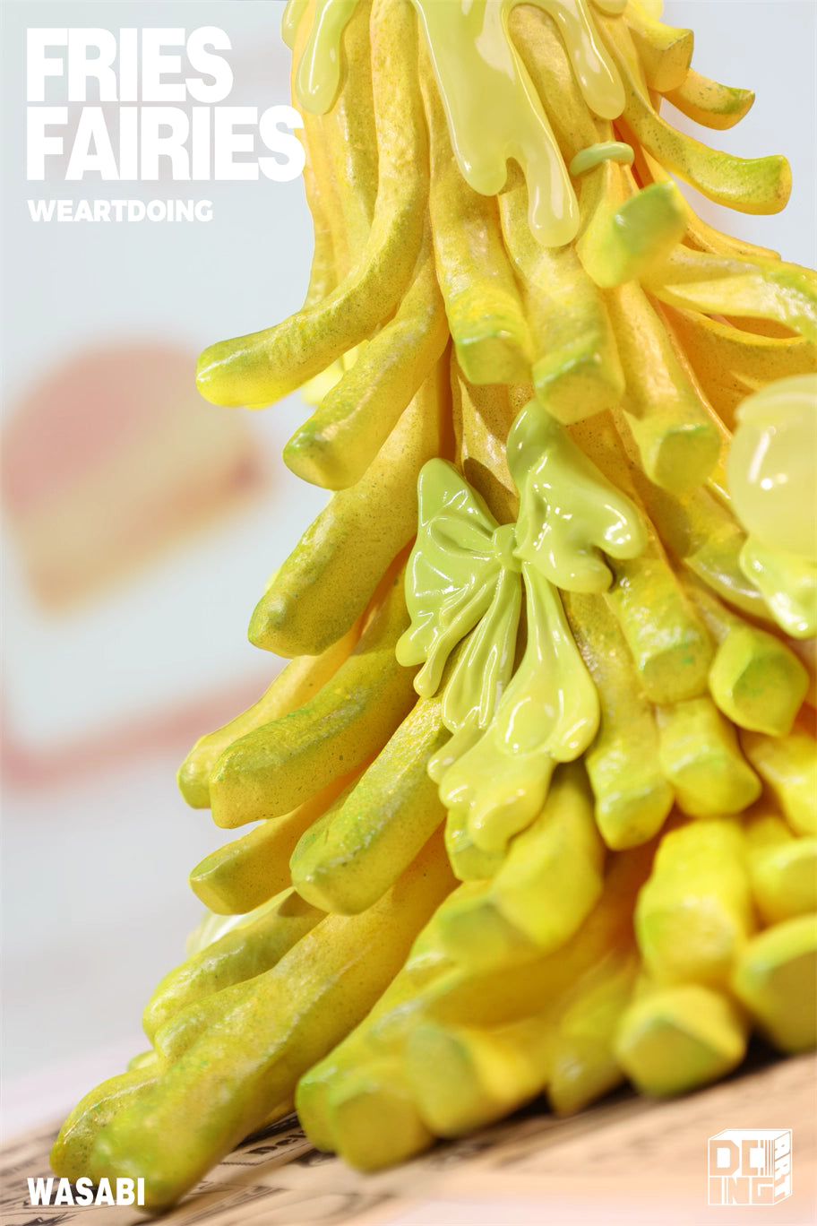 Fries Fairies WeArtDoing Original Tomato & Wasabi Seaweed Designer Licensed Resin Statue Statue