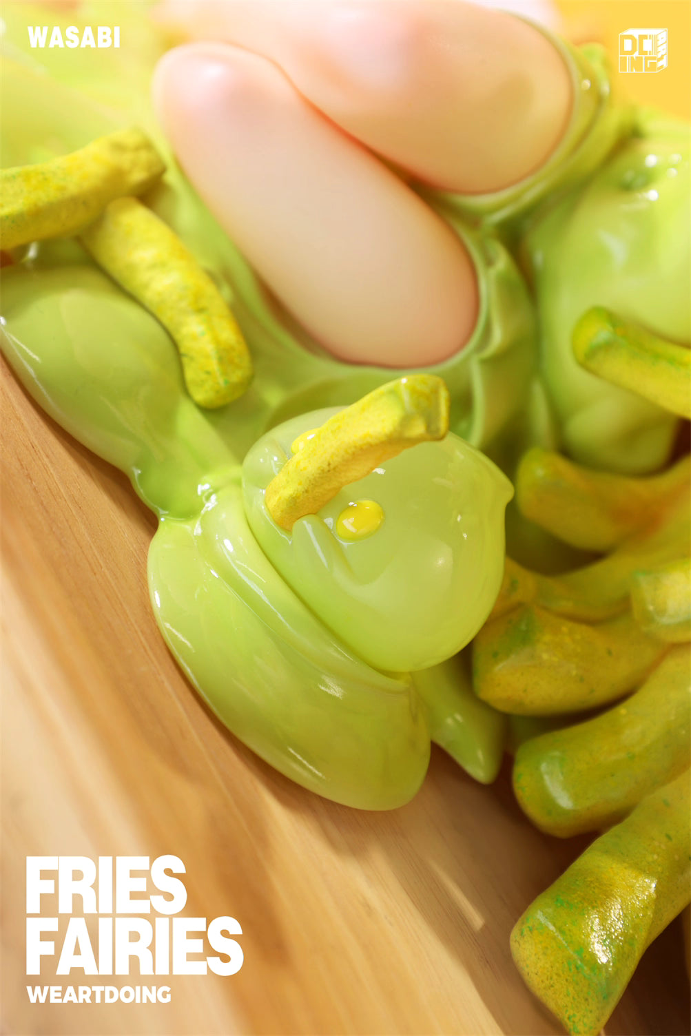 Fries Fairies WeArtDoing Original Tomato & Wasabi Seaweed Designer Licensed Resin Statue Statue