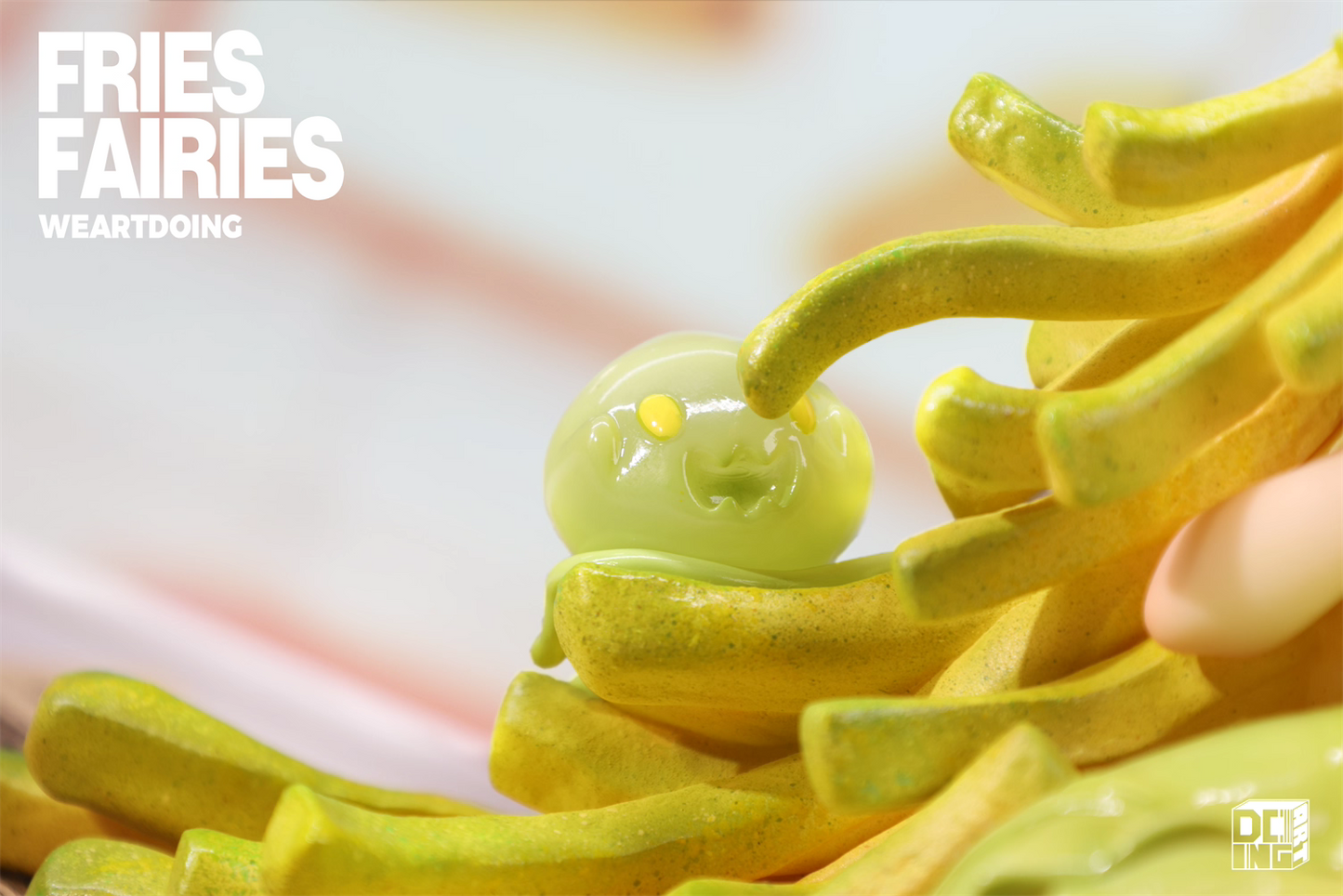 Fries Fairies WeArtDoing Original Tomato & Wasabi Seaweed Designer Licensed Resin Statue Statue