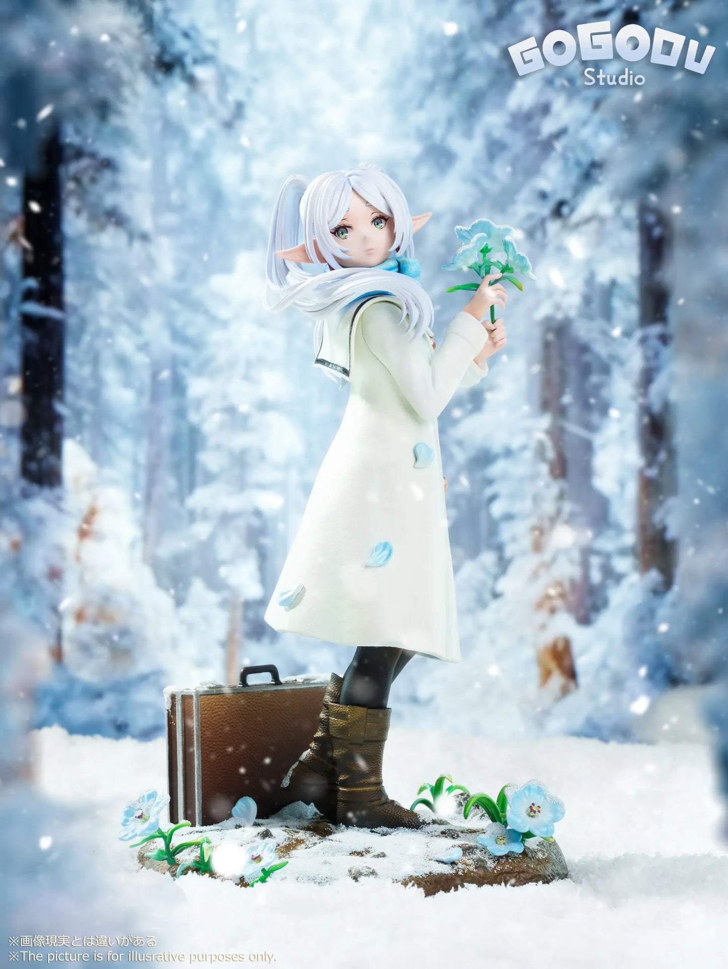 Frieren: Beyond Journey's End GoGoDu Studio Frieren Winter Memorie Resin Statue