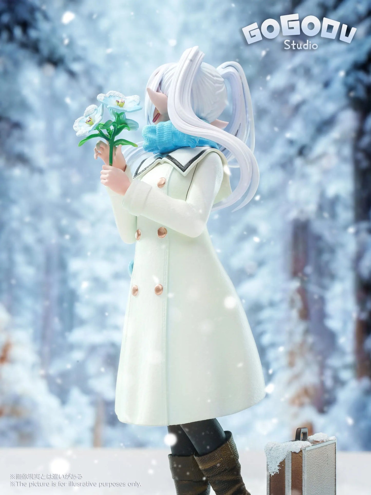 Frieren: Beyond Journey's End GoGoDu Studio Frieren Winter Memorie Resin Statue