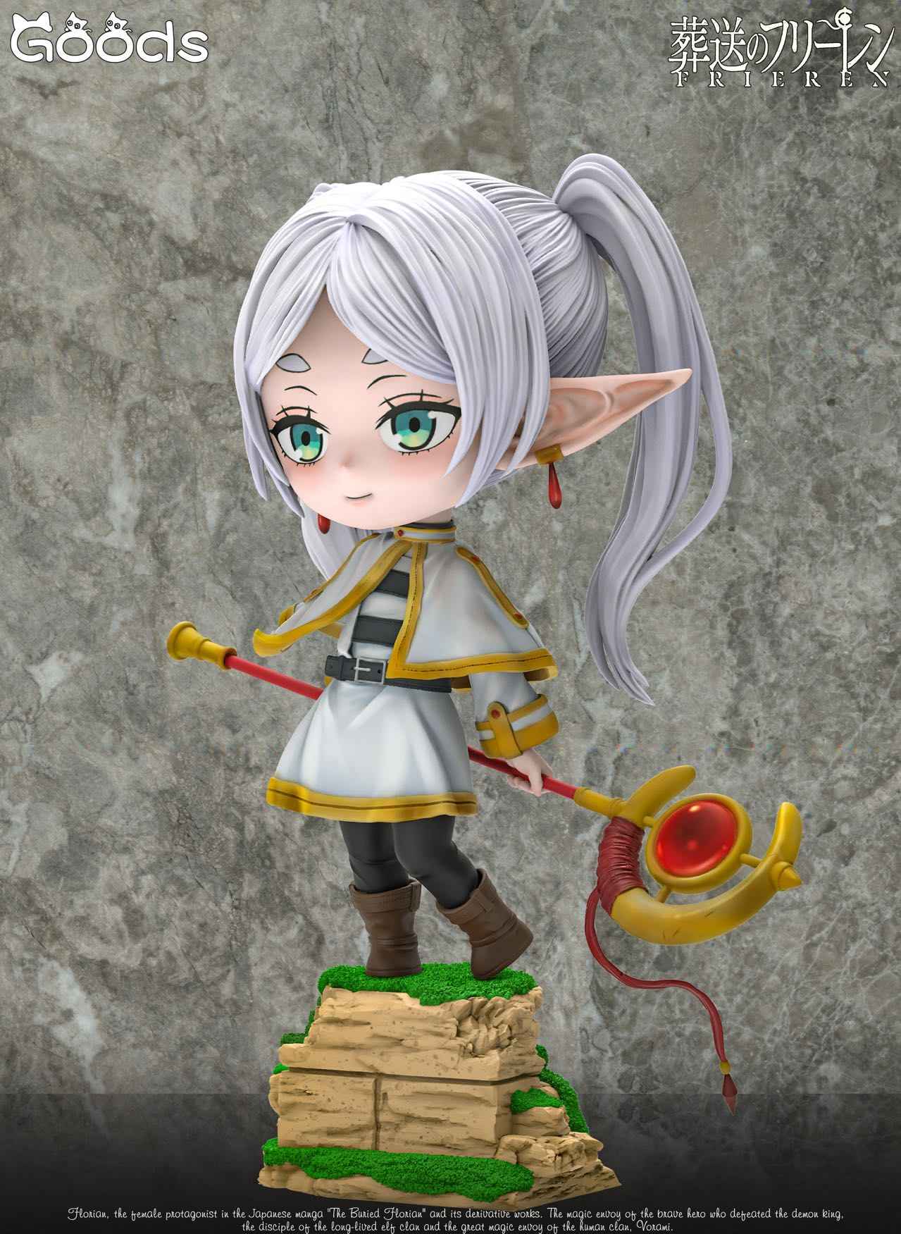 Frieren Beyond Journeys End GOODS Studio Cute Frieren Fashion Resin Statue
