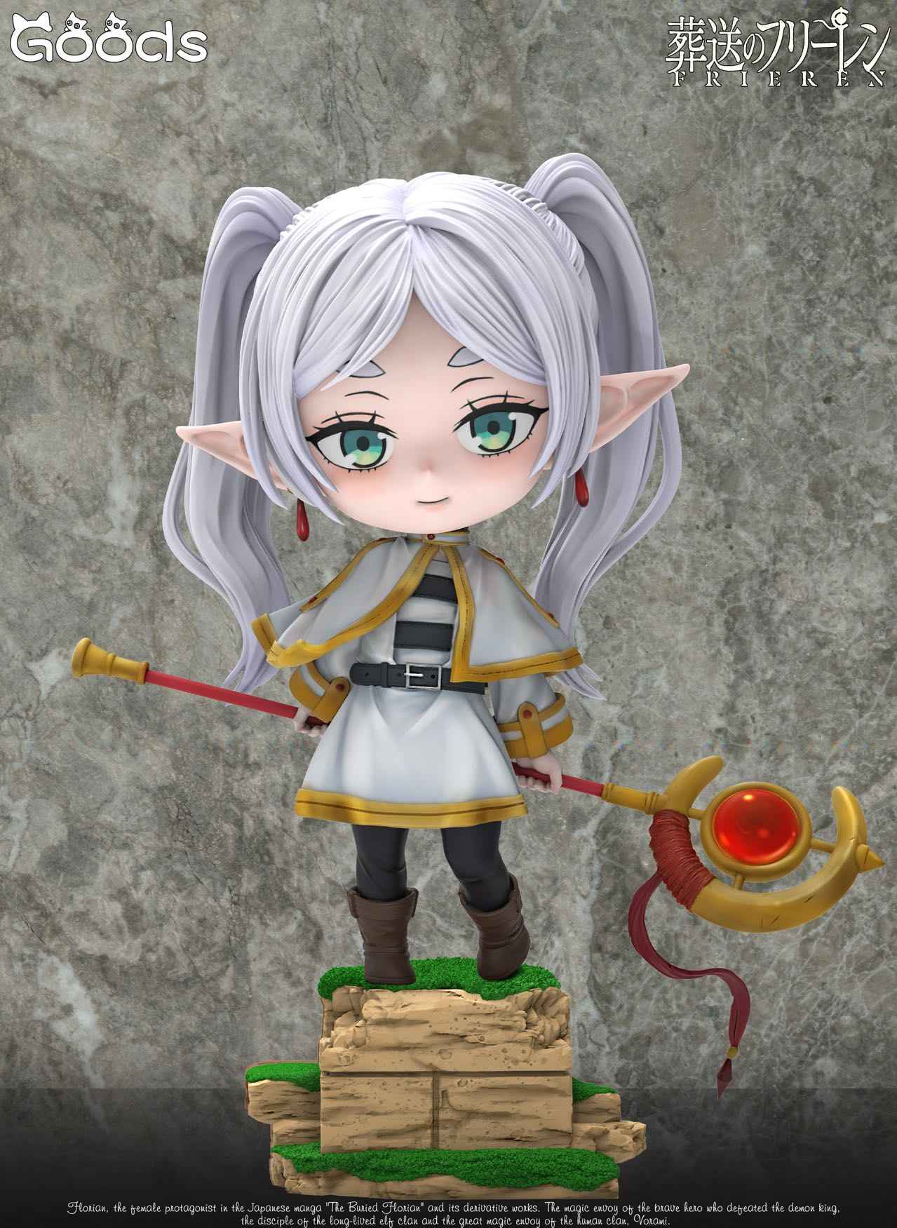 Frieren Beyond Journeys End GOODS Studio Cute Frieren Fashion Resin Statue