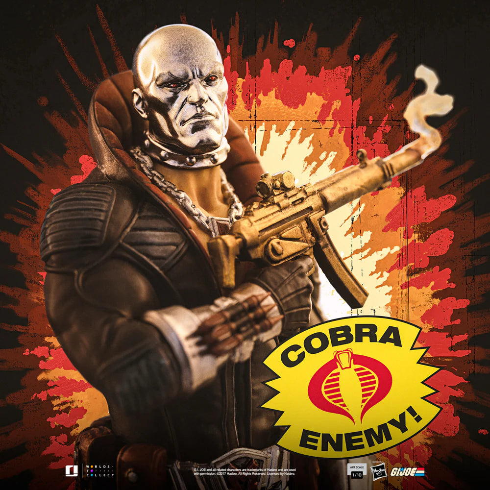 G.I. Joe Iron Studio Destro HASBR124835-10 Licensed Resin Statue