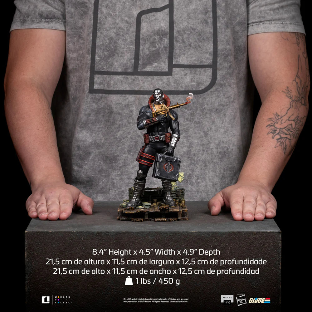 G.I. Joe Iron Studio Destro HASBR124835-10 Licensed Resin Statue