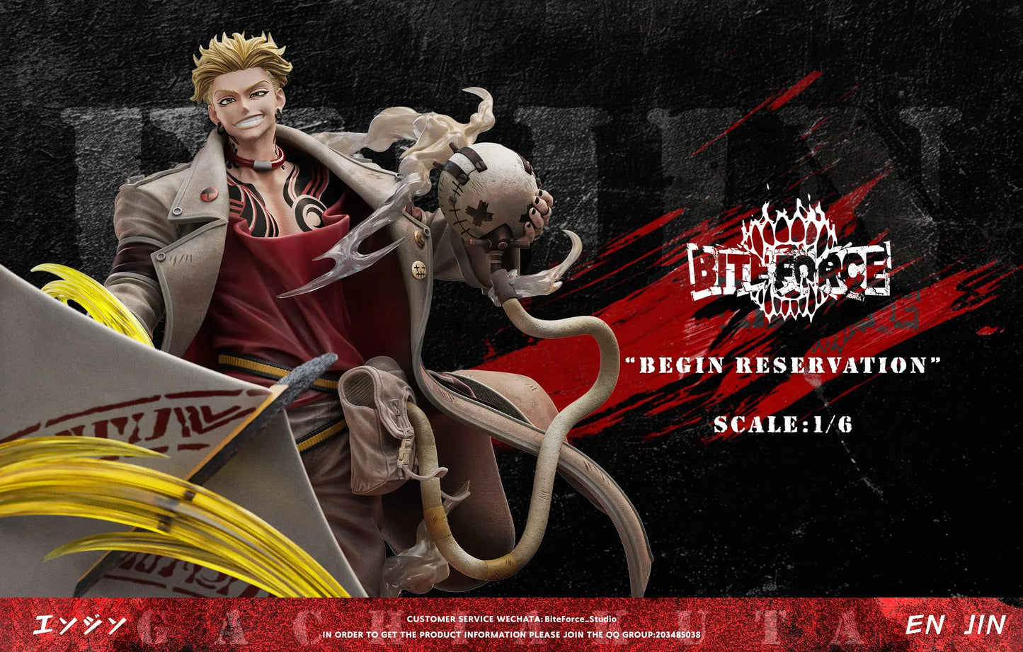 Gachiakuta BiteForce Studio Enjin Resin Statue