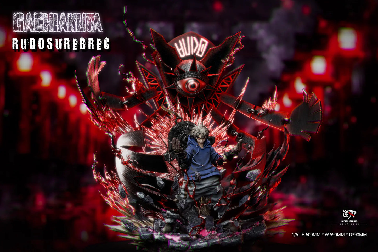 Gachiakuta NiRen Studio Rudo Surebrec Resin Statue