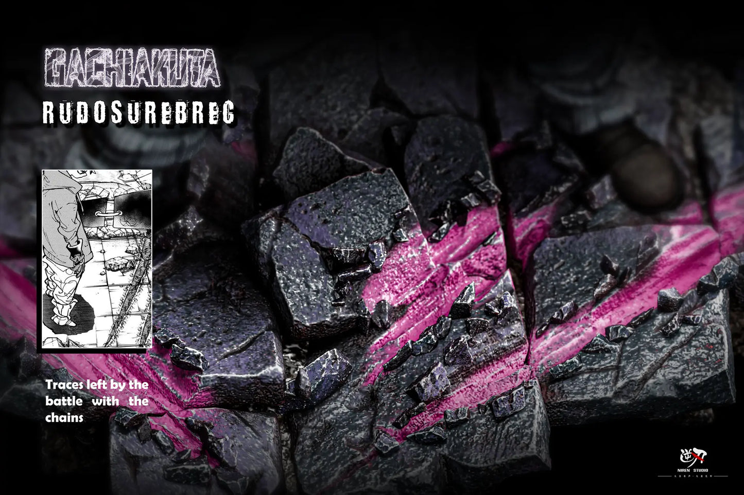 Gachiakuta NiRen Studio Rudo Surebrec Resin Statue
