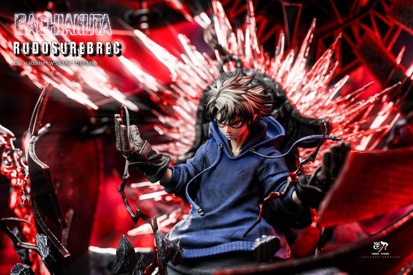 Gachiakuta NiRen Studio Rudo Surebrec Resin Statue