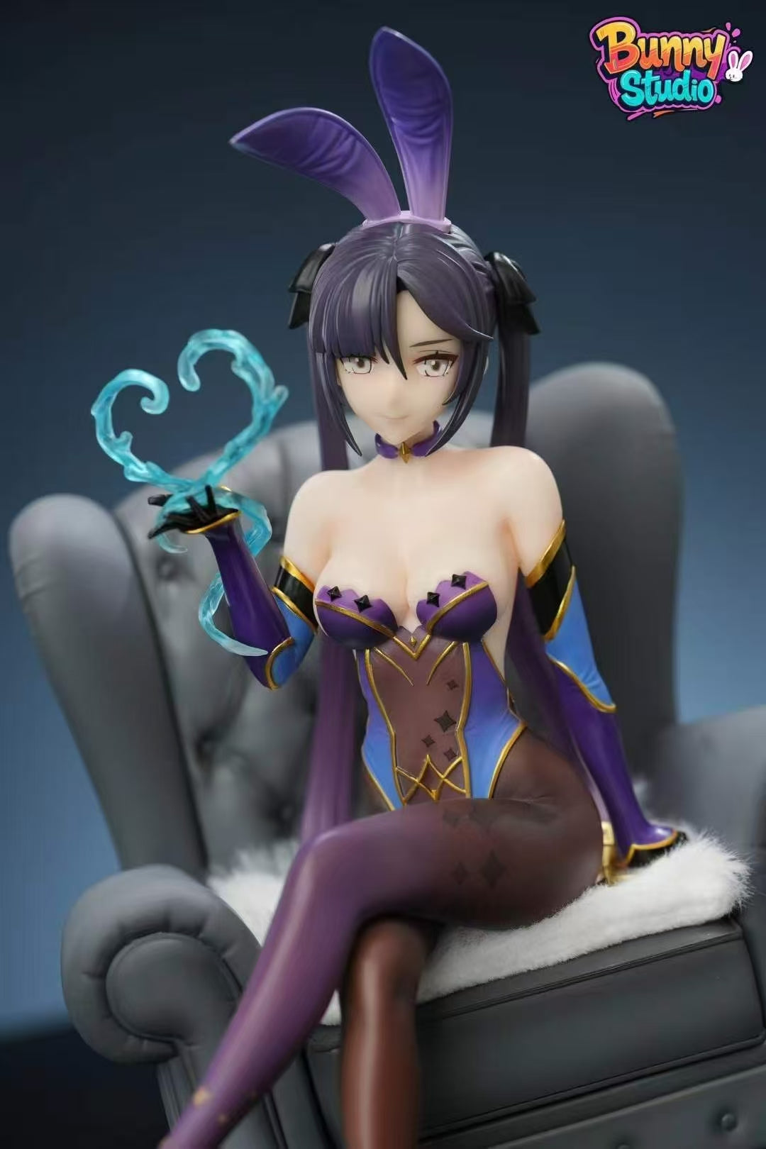 Genshin Impact Bunny Studio Keqing & Mona & Yoimiya & Eula & Jean Resin Statue