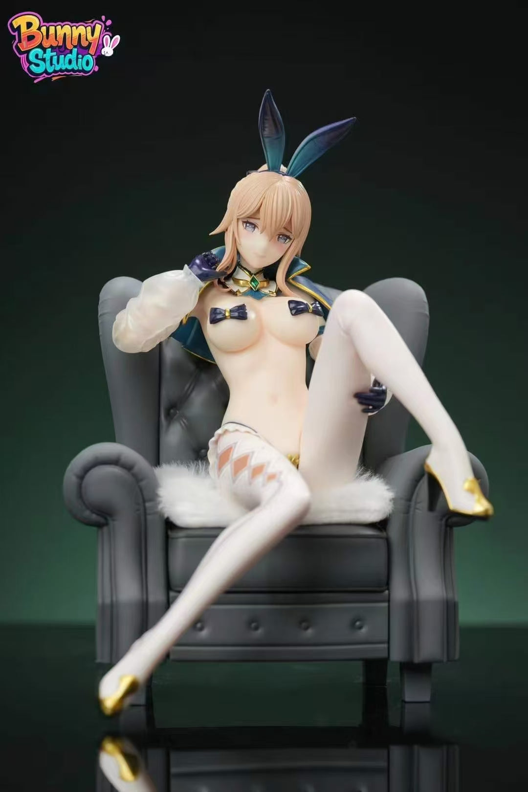 Genshin Impact Bunny Studio Keqing & Mona & Yoimiya & Eula & Jean Resin Statue