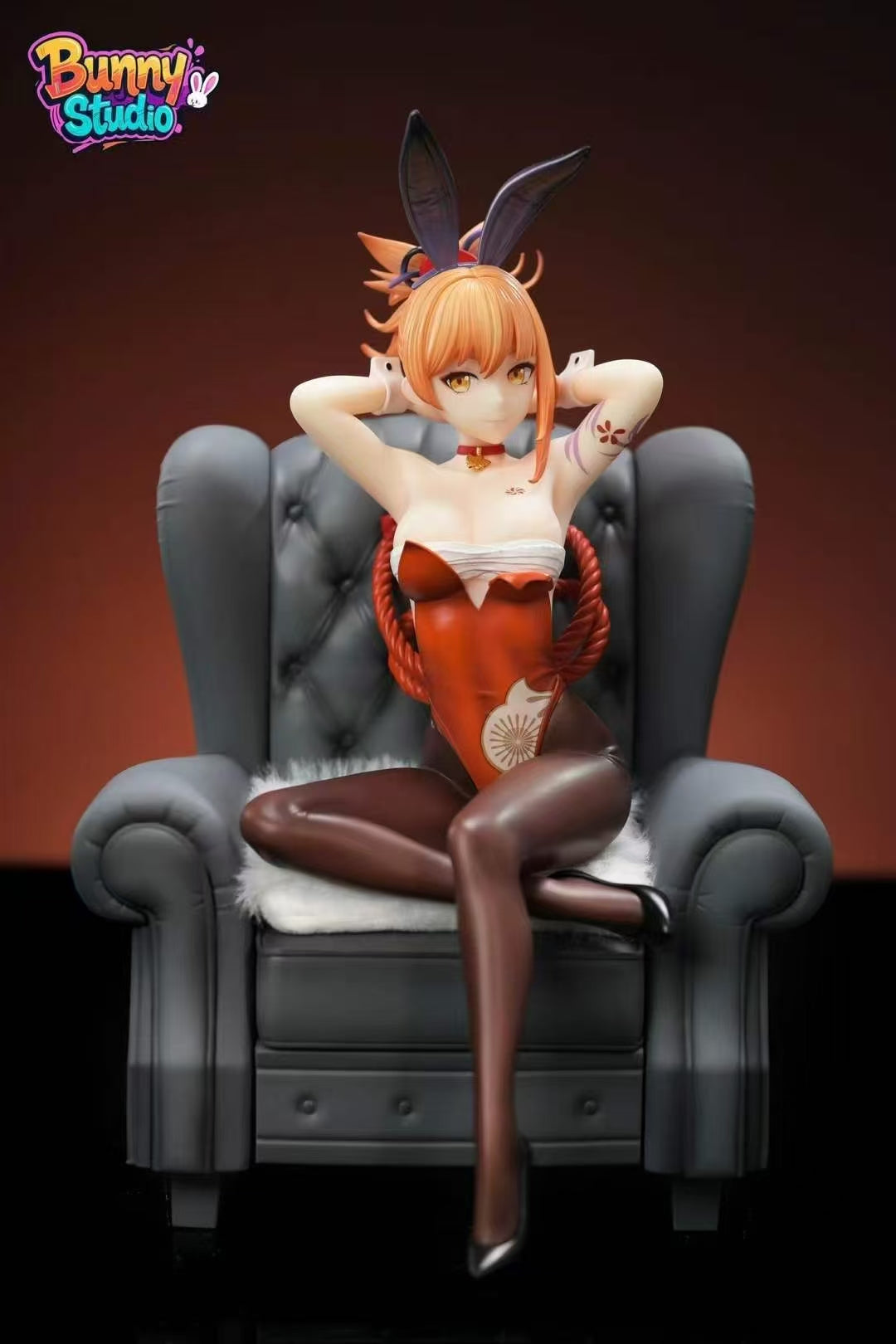 Genshin Impact Bunny Studio Keqing & Mona & Yoimiya & Eula & Jean Resin Statue