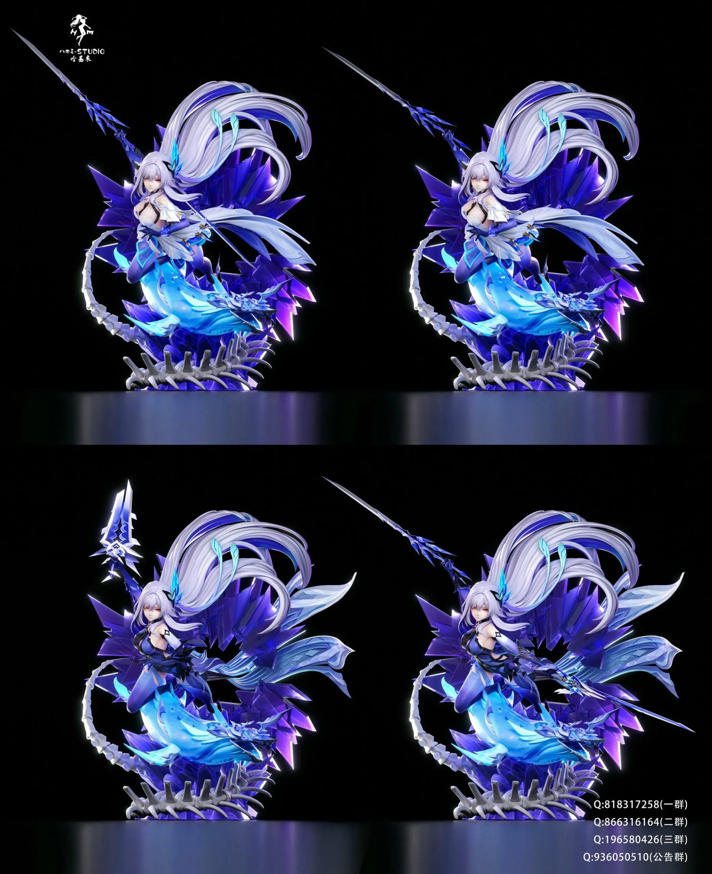 Genshin Impact Hakimi Studio Skirk Resin Statue