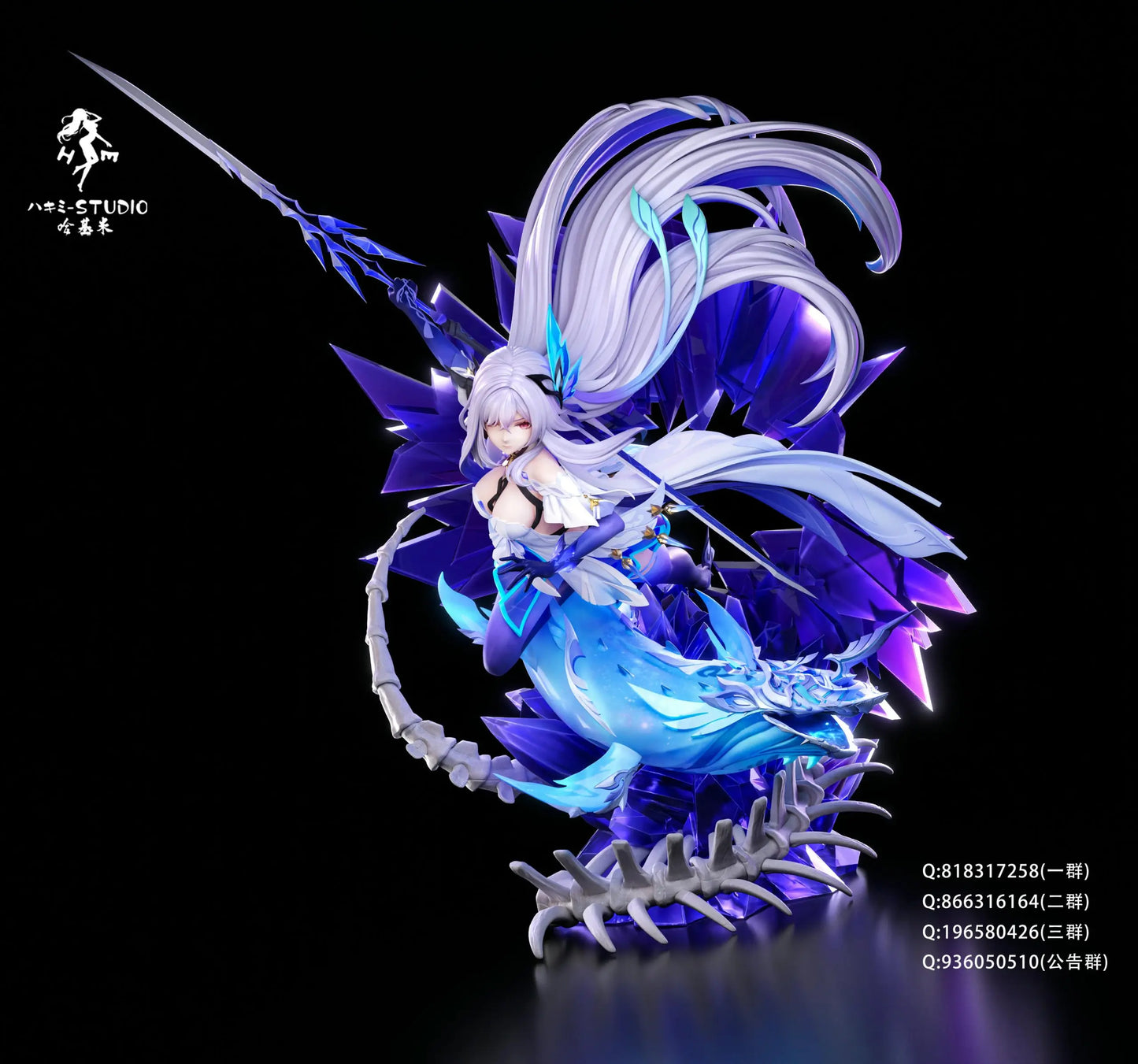 Genshin Impact Hakimi Studio Skirk Resin Statue