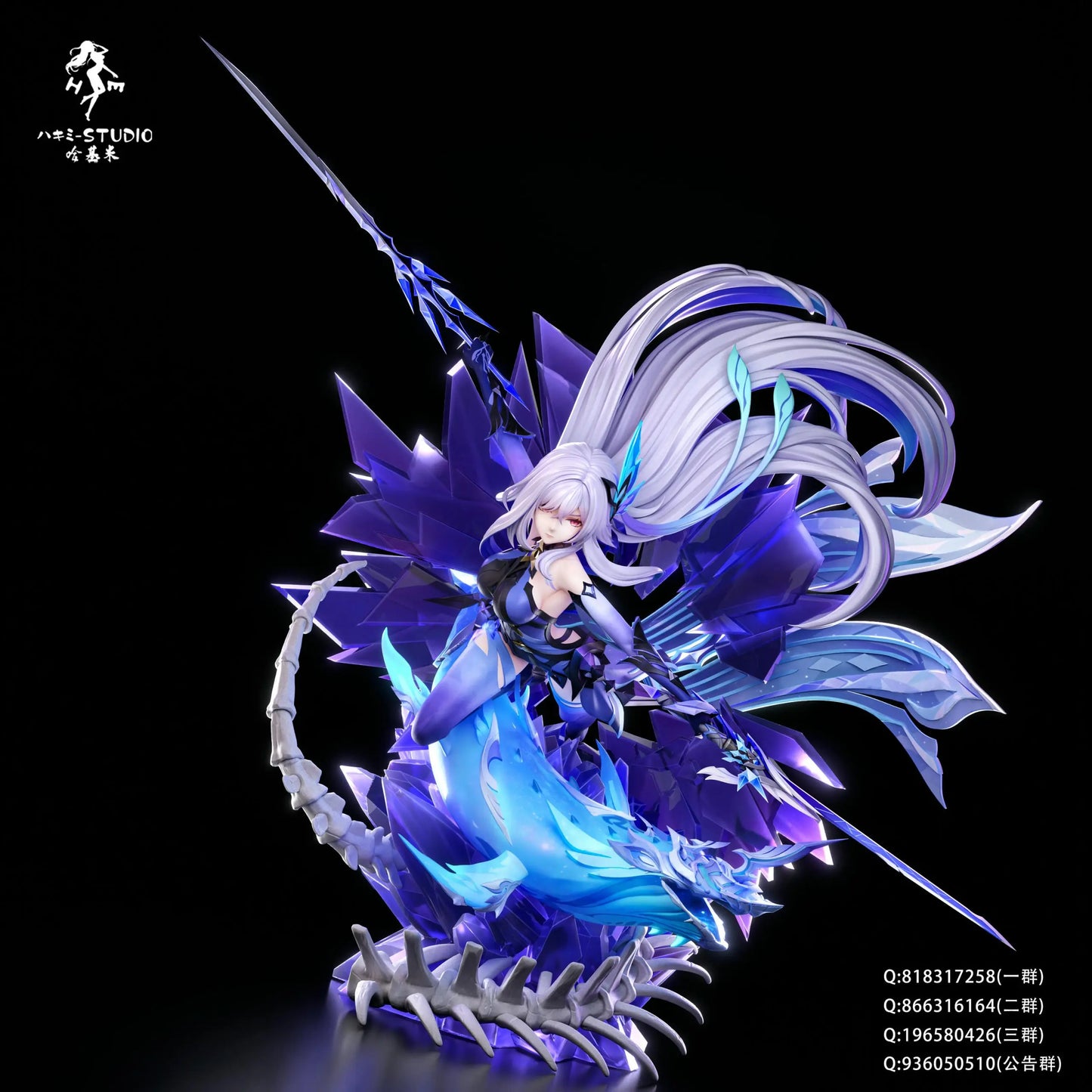Genshin Impact Hakimi Studio Skirk Resin Statue
