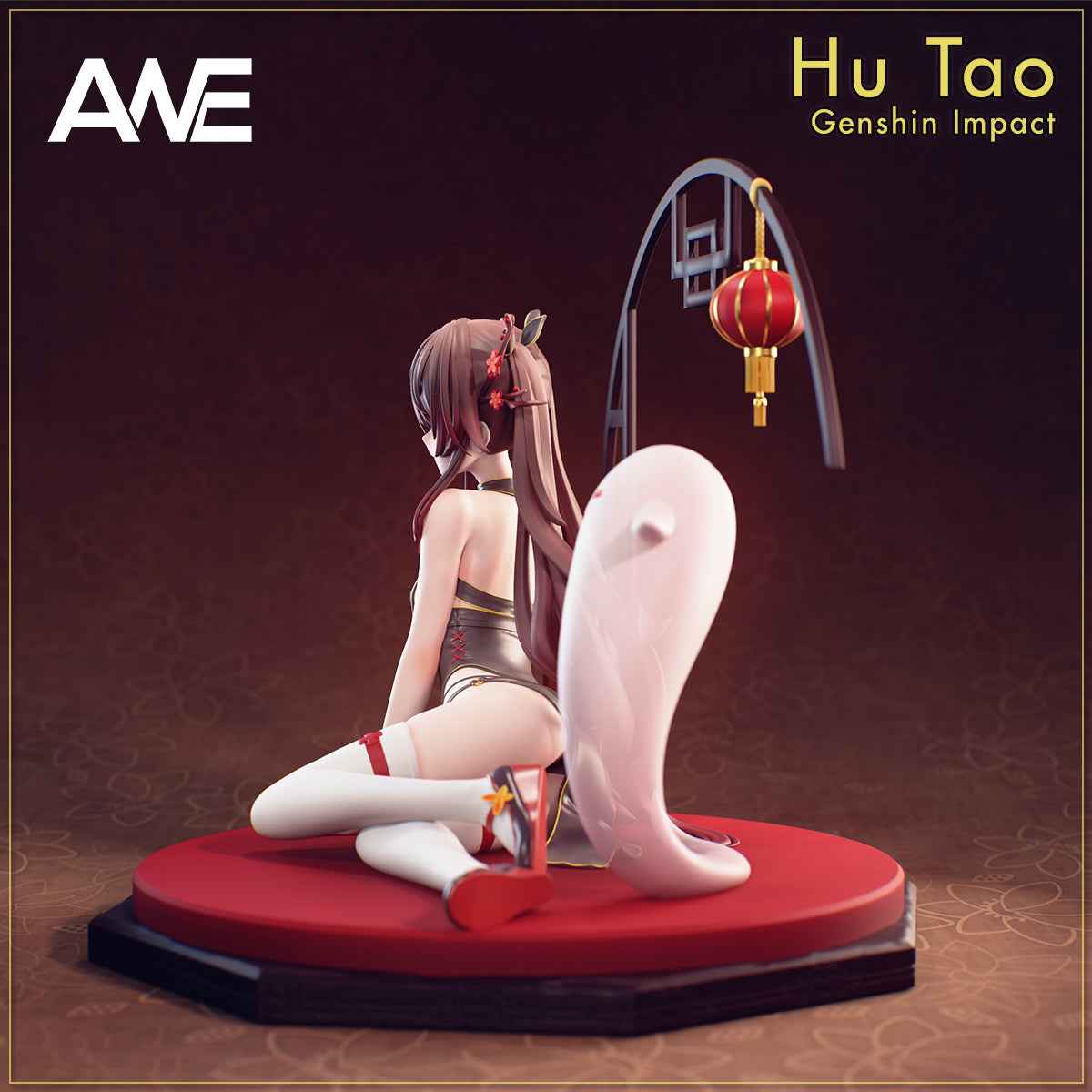 Genshin Impact ~ ANE Studio ~ Cheongsam Hu Tao ~ Resin Statue - Santoryu Resins Collectors