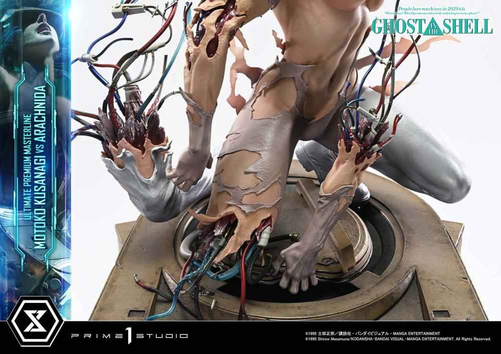 Ghost in the Shell Motoko Kusanagi vs Arachnida 1/4 UPMGITS-02 UPMGITS-02S UPMGITS-03 Licensed Resin Statue