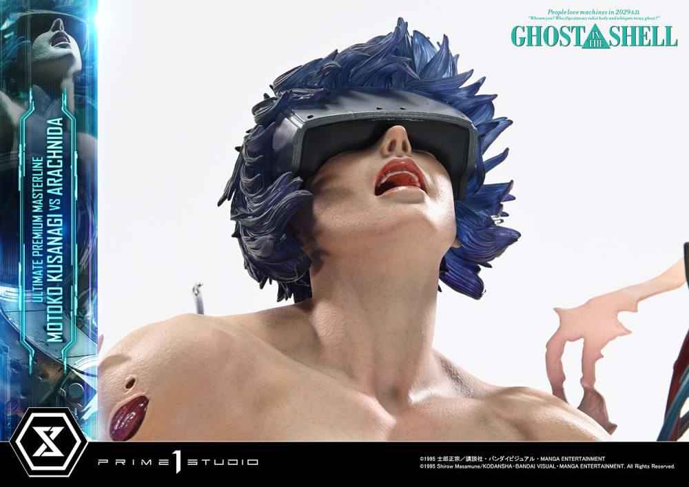 Ghost in the Shell Motoko Kusanagi vs Arachnida 1/4 UPMGITS-02 UPMGITS-02S UPMGITS-03 Licensed Resin Statue