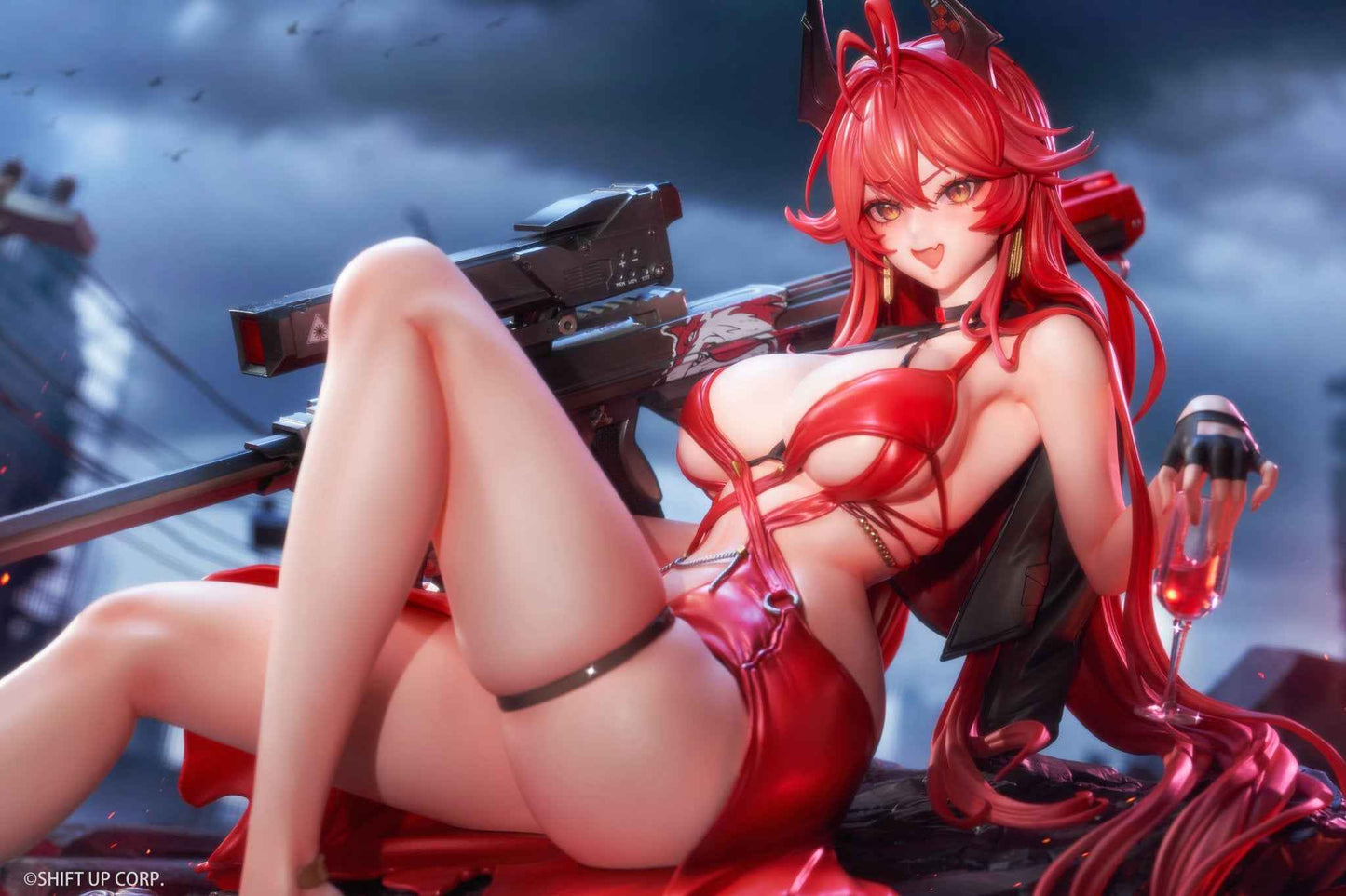 Nikke: Goddess of Victory ~ Hobby Sakura ~ Red Hood ~ Licensed PVC Figure - Santoryu Resins Collectors
