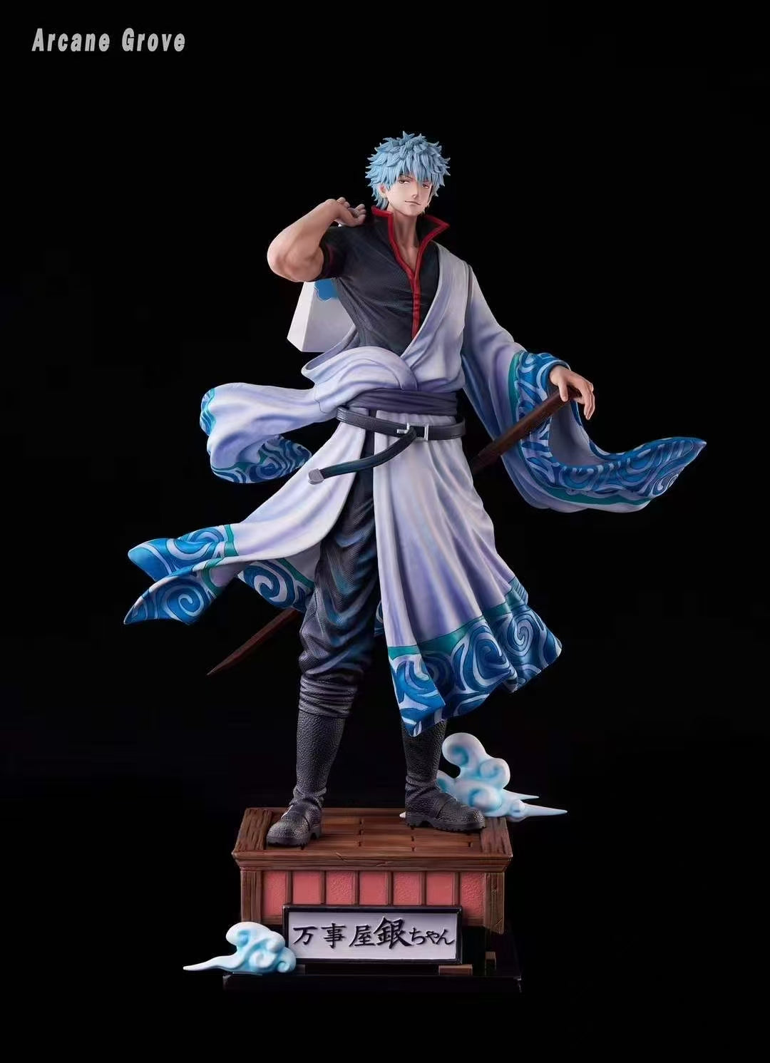 Gintama Arcane Grove Studio Gintoki Sakata Resin Statue
