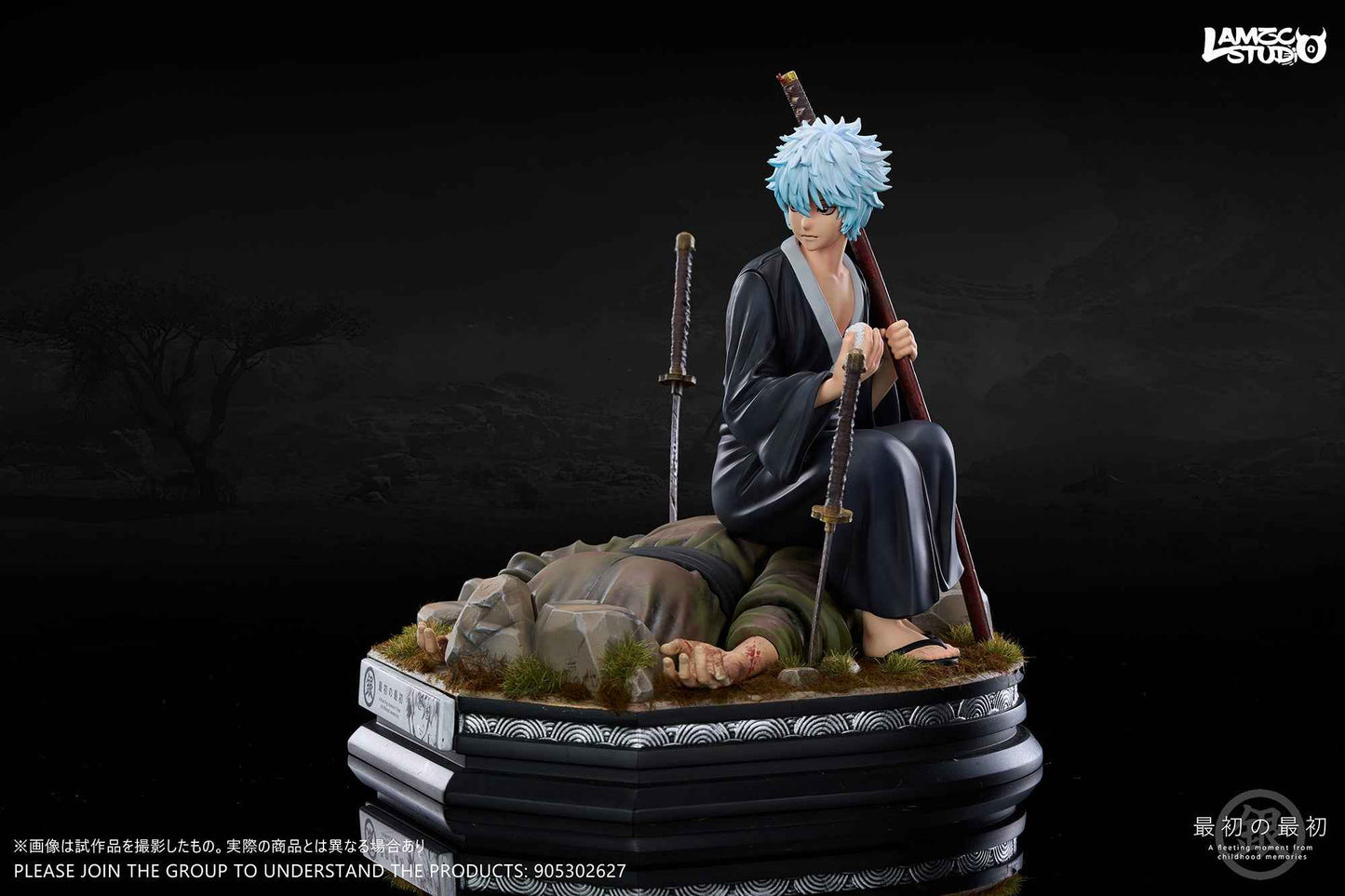 Gintama Buff Studio Sakata Gintoki Resin Statue