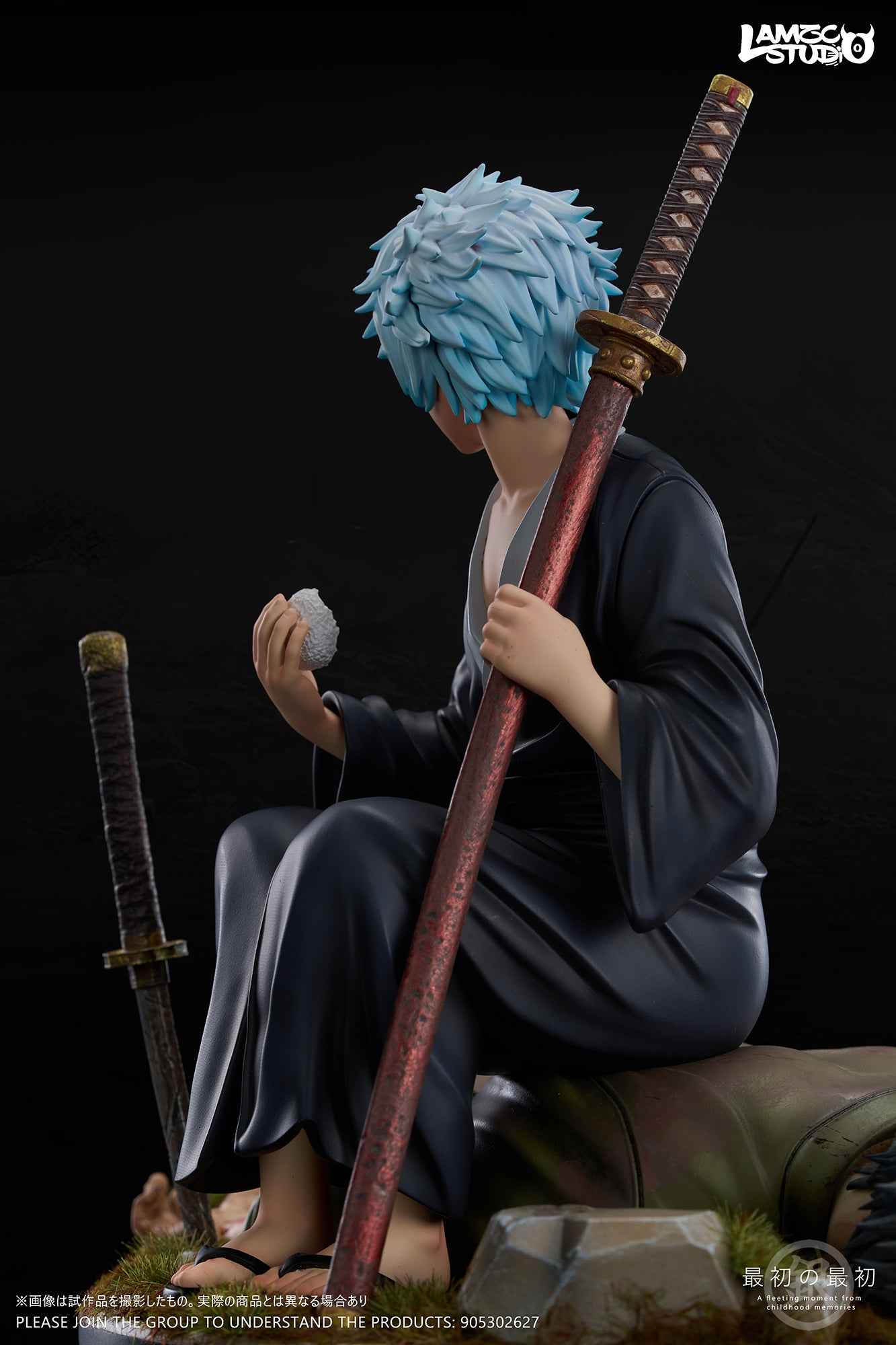 Gintama Buff Studio Sakata Gintoki Resin Statue