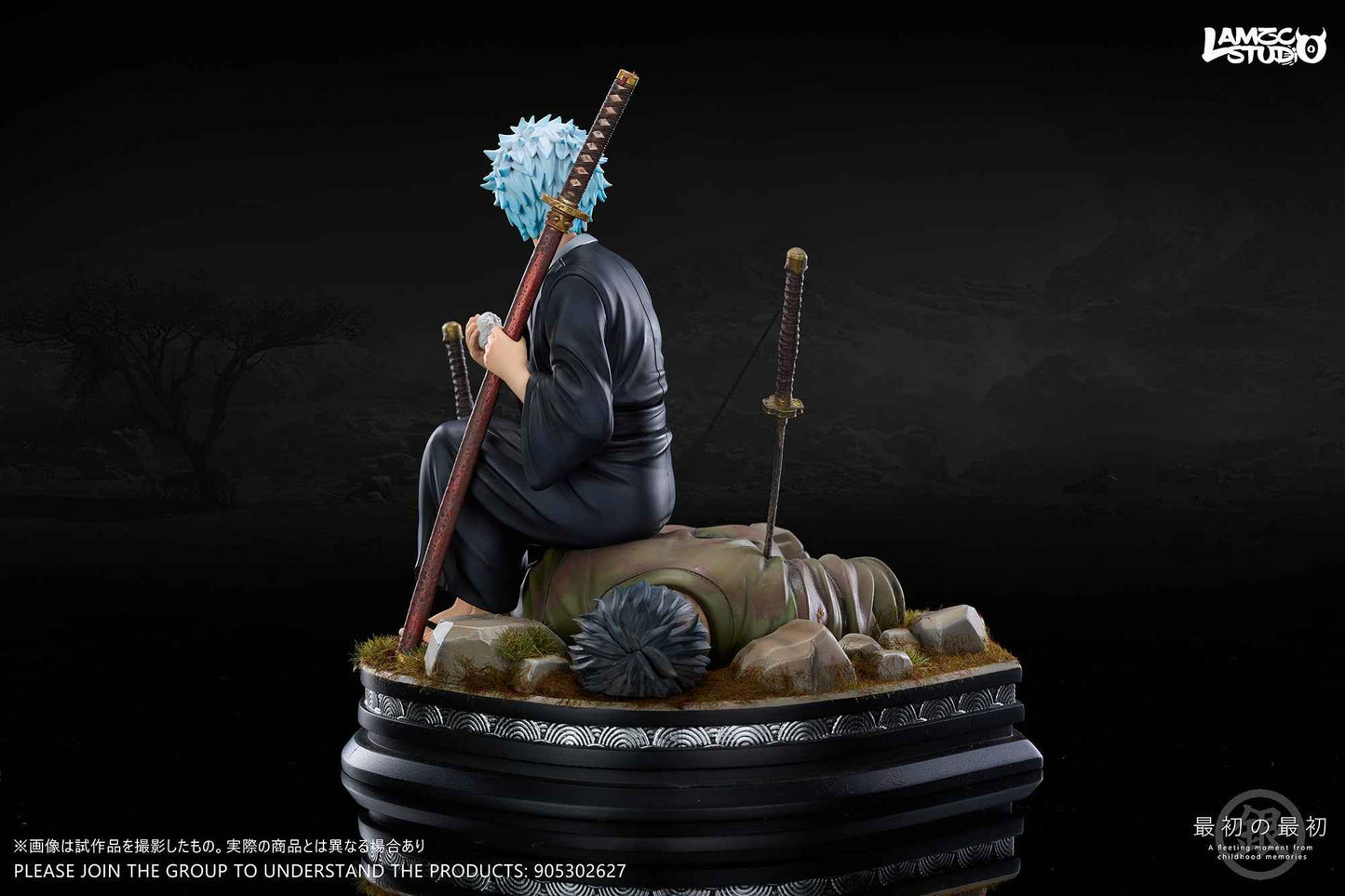 Gintama Buff Studio Sakata Gintoki Resin Statue