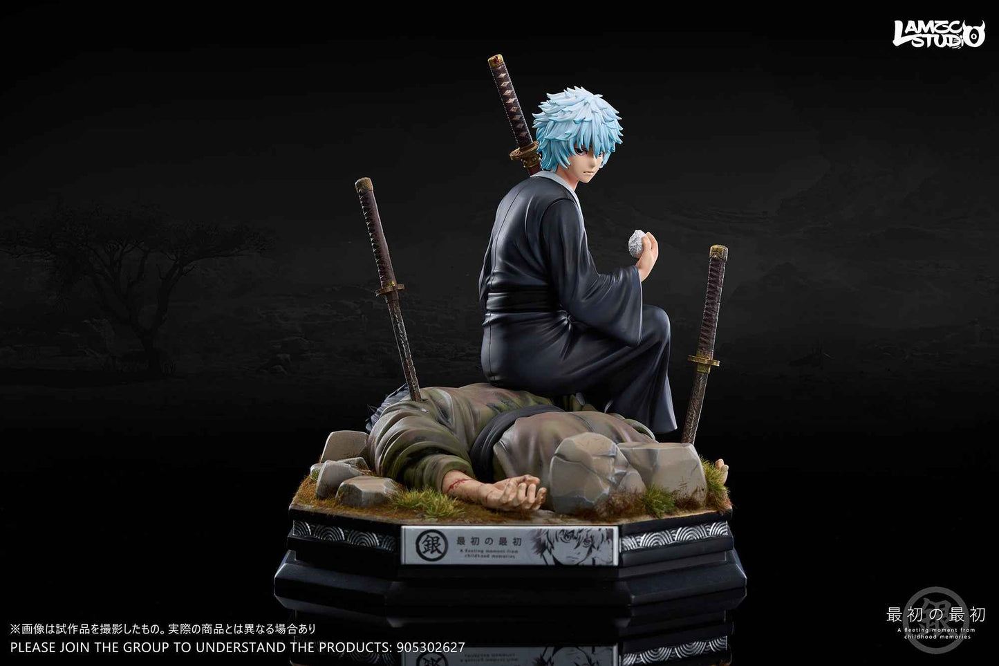 Gintama Buff Studio Sakata Gintoki Resin Statue