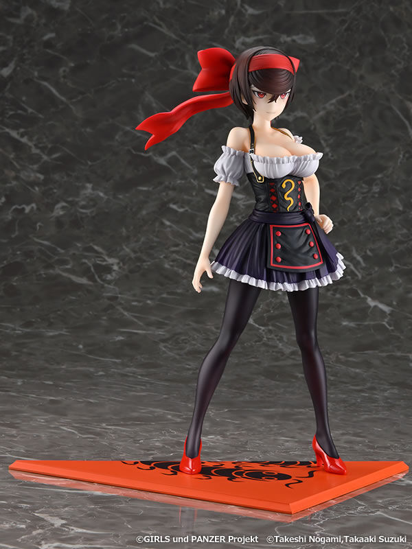 Girls und Panzer: Ribbon Warrior Kaitendoh Tsuruki Shizuka Dirndl Ver. Licensed PVC Figure