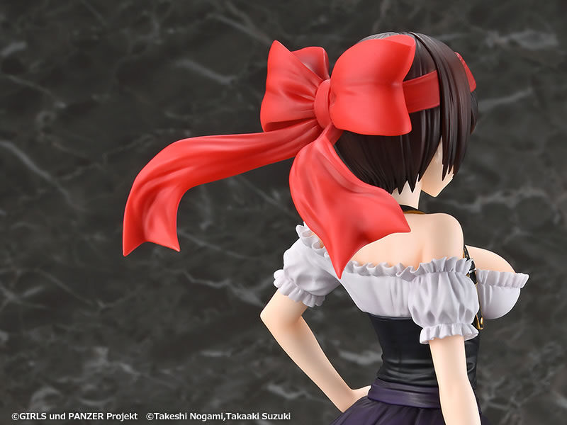 Girls und Panzer: Ribbon Warrior Kaitendoh Tsuruki Shizuka Dirndl Ver. Licensed PVC Figure