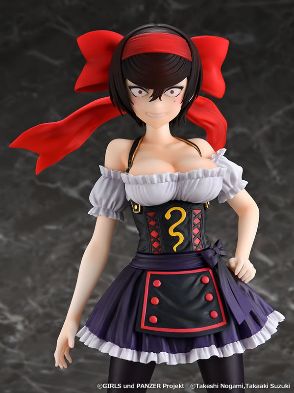 Girls und Panzer: Ribbon Warrior Kaitendoh Tsuruki Shizuka Dirndl Ver. Licensed PVC Figure