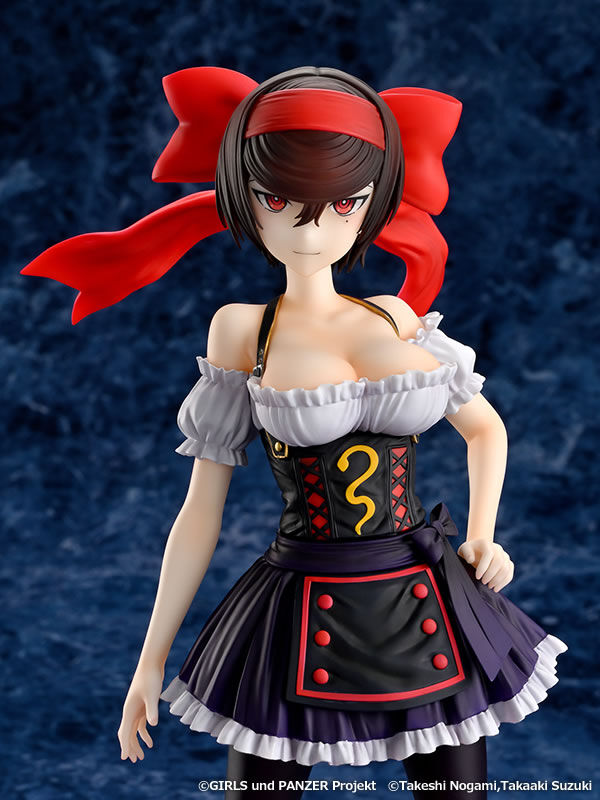 Girls und Panzer: Ribbon Warrior Kaitendoh Tsuruki Shizuka Dirndl Ver. Licensed PVC Figure