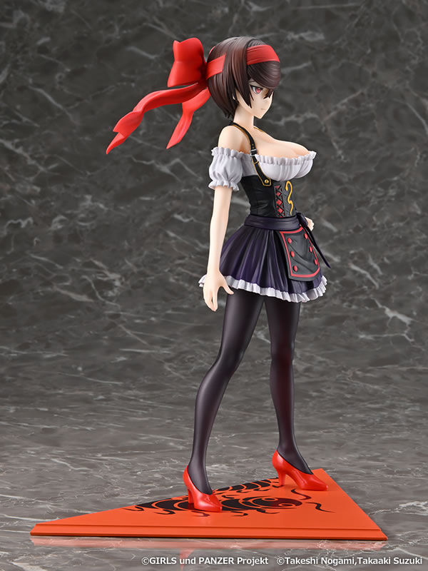 Girls und Panzer: Ribbon Warrior Kaitendoh Tsuruki Shizuka Dirndl Ver. Licensed PVC Figure