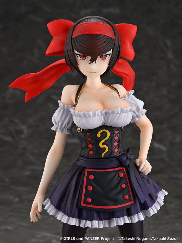 Girls und Panzer: Ribbon Warrior Kaitendoh Tsuruki Shizuka Dirndl Ver. Licensed PVC Figure